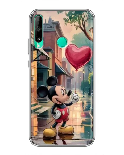 Чохол для Huawei Y6p з картинкою «Міккі та кулька-серце» Чохол для Huawei Y6p з картинкою «Міккі та кулька-серце»