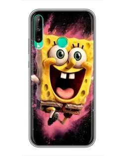 Чохол для Huawei Y6p з картинкою «Вибуховий Спанч Боб»