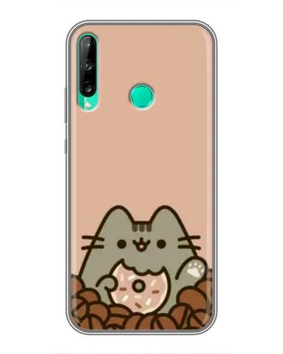 Чехол для Huawei Y6p с картинкой «Кофейный Пушин» Чехол для Huawei Y6p с картинкой «Кофейный Пушин»