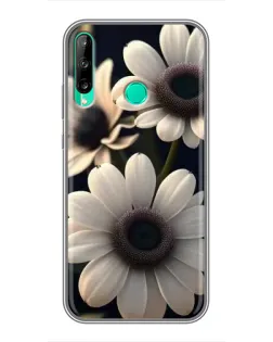 Чехол для Huawei Y6p с картинкой «Белые маргаритки макро» Чехол для Huawei Y6p с картинкой «Белые маргаритки макро»