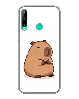 Чехол для Huawei Y6p с картинкой «Толстенькая капибара»