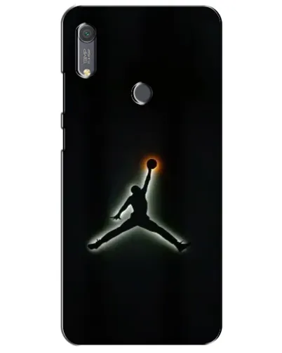 Чехол для Huawei Y6s с картинкой «Jordan Gradient Logo»