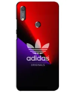 Чехол для Huawei Y6s с картинкой «Adidas Red Neon»