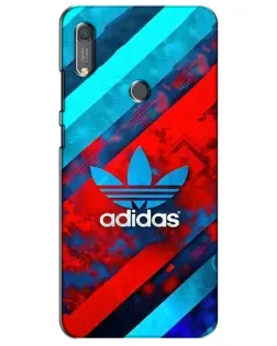Чехол для Huawei Y6s с картинкой «Абстракция Adidas»