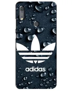 Чехол для Huawei Y6s с картинкой «Adidas Trefoil Blue»