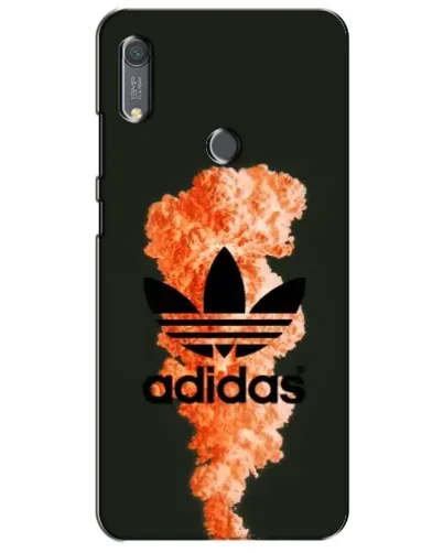 Чехол для Huawei Y6s с картинкой «Оранжевый дым Adidas» Чехол для Huawei Y6s с картинкой «Оранжевый дым Adidas»