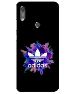 Чехол для Huawei Y6s с картинкой «Взрыв красок Adidas»