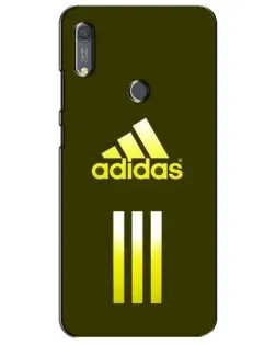 Чехол для Huawei Y6s с картинкой «Оливковый градиент Adidas»
