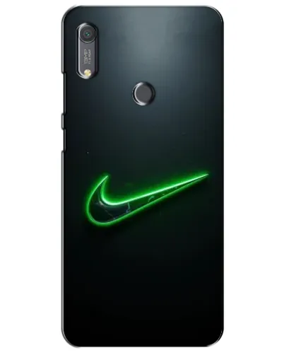 Чехол для Huawei Y6s с картинкой «Неоновый контур Nike» Чехол для Huawei Y6s с картинкой «Неоновый контур Nike»