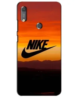 Чехол для Huawei Y6s с картинкой «Nike — вечерний горизонт»
