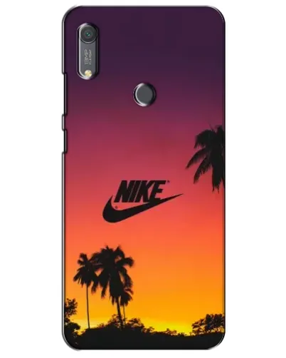 Чехол для Huawei Y6s с картинкой «Nike на закате солнца» Чехол для Huawei Y6s с картинкой «Nike на закате солнца»