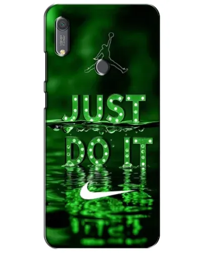 Чехол для Huawei Y6s с картинкой «Зеленый неоновый Nike» Чехол для Huawei Y6s с картинкой «Зеленый неоновый Nike»