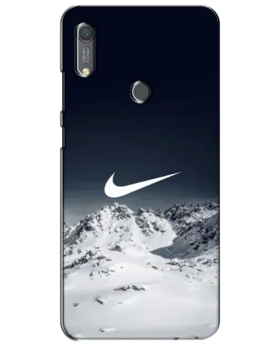 Чехол для Huawei Y6s с картинкой «Nike — зимние горы» Чехол для Huawei Y6s с картинкой «Nike — зимние горы»