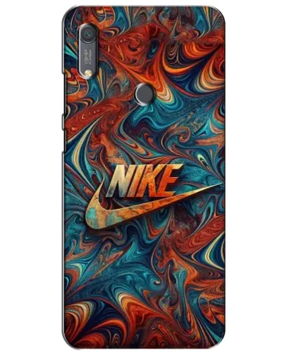 Чехол для Huawei Y6s с картинкой «Nike в абстракции» Чехол для Huawei Y6s с картинкой «Nike в абстракции»
