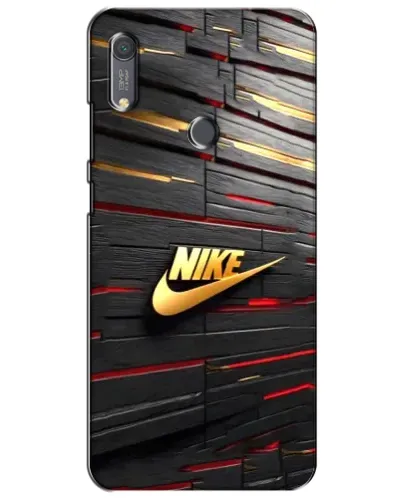 Чехол для Huawei Y6s с картинкой «Золотой Nike на металле» Чехол для Huawei Y6s с картинкой «Золотой Nike на металле»