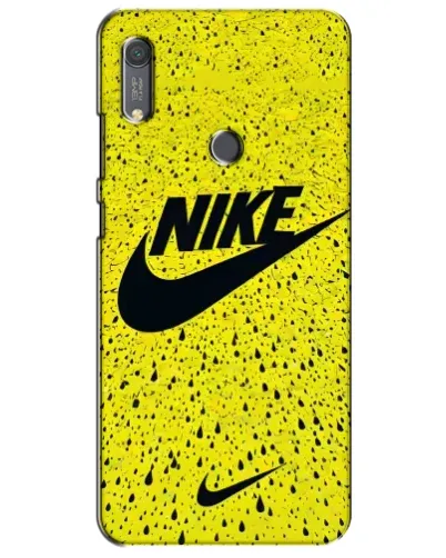 Чехол для Huawei Y6s с картинкой «Желтый текстурный Nike» Чехол для Huawei Y6s с картинкой «Желтый текстурный Nike»