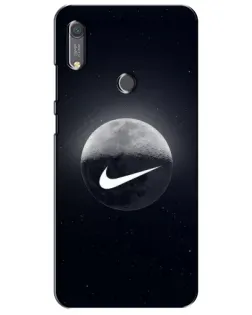 Чехол для Huawei Y6s с картинкой «Nike в стиле граффити»