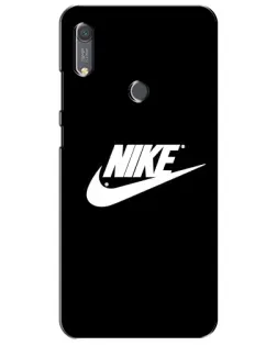 Чехол для Huawei Y6s с картинкой «Мазки краски Nike»