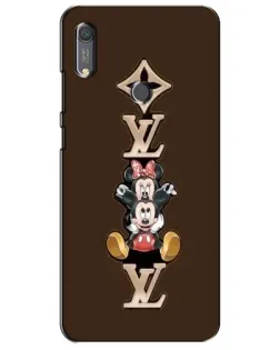 Чехол для Huawei Y6s с картинкой «LV и Микки Маус»