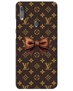 Чехол для Huawei Y6s с картинкой «LV с бантом»