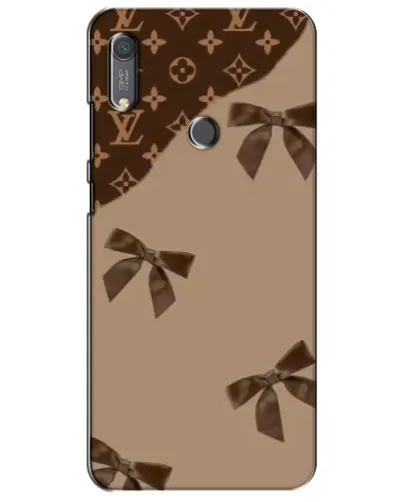 Чехол для Huawei Y6s с картинкой «LV — кофейный атлас»