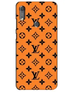 Чехол для Huawei Y6s с картинкой «Оранжевый стиль LV»