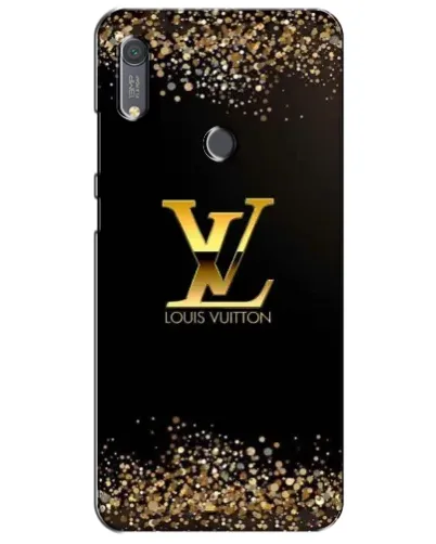 Чехол для Huawei Y6s с картинкой «LV — золотые искры»