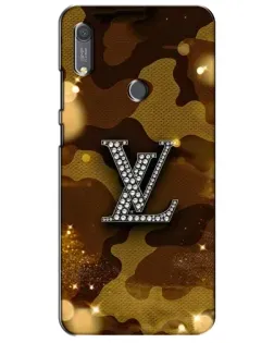Чехол для Huawei Y6s с картинкой «Камуфляжный Louis Vuitton»