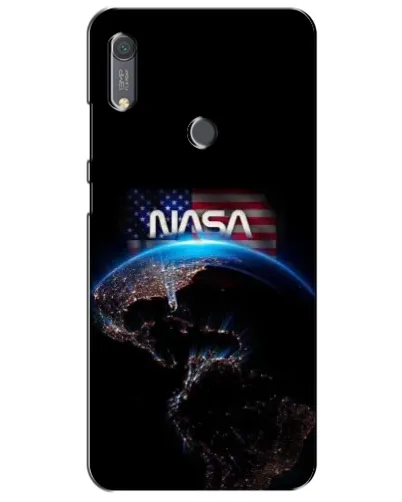 Чехол для Huawei Y6s с картинкой «Земля из космоса NASA»
