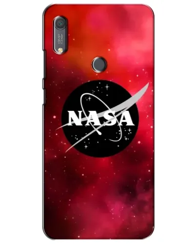 Чехол для Huawei Y6s с картинкой «NASA — красная туманность»