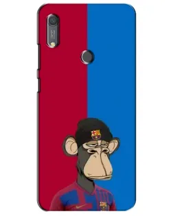 Чехол для Huawei Y6s с картинкой «Bored Ape — фанат Барсы» Чехол для Huawei Y6s с картинкой «Bored Ape — фанат Барсы»