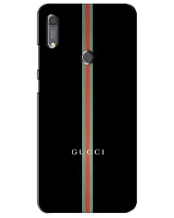 Чехол для Huawei Y6s с картинкой «Gucci — строгая линия»
