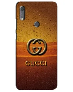 Чехол для Huawei Y6s с картинкой «Gucci — солнечный градиент»