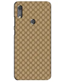 Чехол для Huawei Y6s с картинкой «Gucci — классический беж»