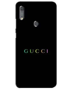 Чехол для Huawei Y6s с картинкой «Gucci — неоновый минимализм»