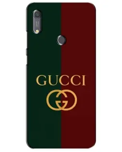 Чехол для Huawei Y6s с картинкой «Gucci — темно-зеленый градиент»