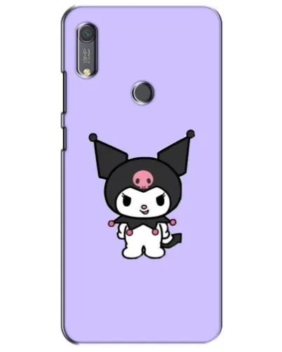 Чехол для Huawei Y6s с картинкой «Kuromi — нежный фиолетовый»