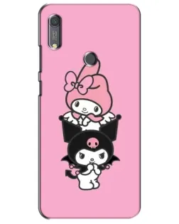 Чехол для Huawei Y6s с картинкой «My Melody и Kuromi» Чехол для Huawei Y6s с картинкой «My Melody и Kuromi»