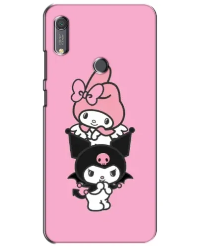Чехол для Huawei Y6s с картинкой «My Melody и Kuromi»