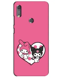 Чехол для Huawei Y6s с картинкой «Kuromi и My Melody» Чехол для Huawei Y6s с картинкой «Kuromi и My Melody»