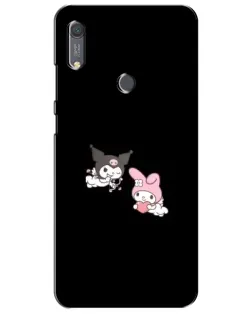 Чехол для Huawei Y6s с картинкой «My Melody и Kuromi» Чехол для Huawei Y6s с картинкой «My Melody и Kuromi»