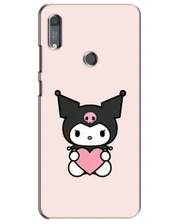 Чехол для Huawei Y6s с картинкой «Kuromi и сердце» Чехол для Huawei Y6s с картинкой «Kuromi и сердце»