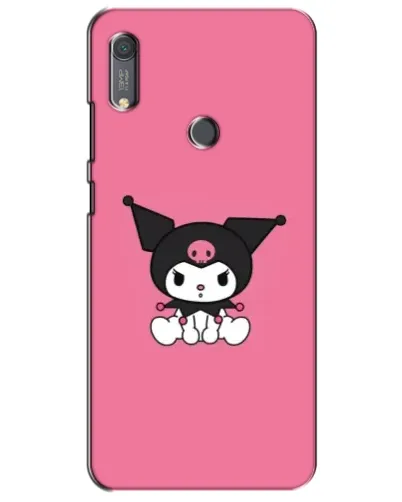Чехол для Huawei Y6s с картинкой «Хмурая Kuromi»