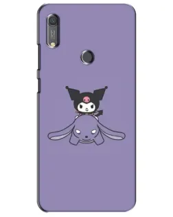 Чехол для Huawei Y6s с картинкой «Kuromi на лиловом фоне» Чехол для Huawei Y6s с картинкой «Kuromi на лиловом фоне»