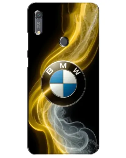 Чехол для Huawei Y6s с картинкой «Золотистый дым BMW» Чехол для Huawei Y6s с картинкой «Золотистый дым BMW»