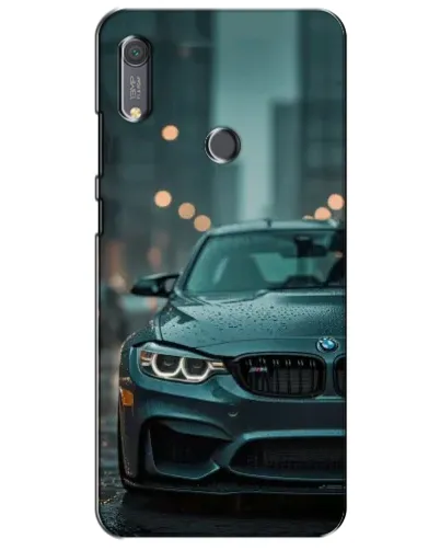 Чехол для Huawei Y6s с картинкой «BMW в огнях города» Чехол для Huawei Y6s с картинкой «BMW в огнях города»