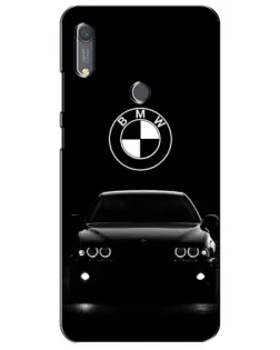 Чехол для Huawei Y6s с картинкой «BMW — взгляд из темноты»