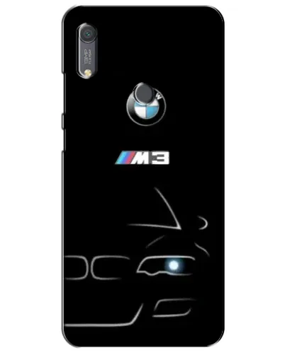 Чехол для Huawei Y6s с картинкой «Минималистичный принт BMW M3» Чехол для Huawei Y6s с картинкой «Минималистичный принт BMW M3»