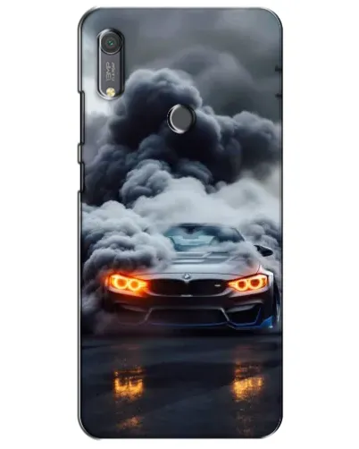 Чехол для Huawei Y6s с картинкой «BMW в дыму» Чехол для Huawei Y6s с картинкой «BMW в дыму»