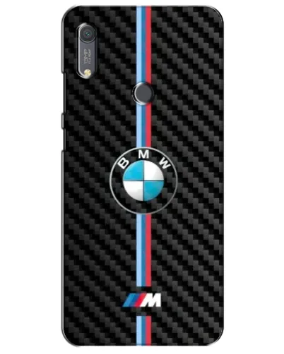 Чехол для Huawei Y6s с картинкой «Эмблема BMW и карбон» Чехол для Huawei Y6s с картинкой «Эмблема BMW и карбон»